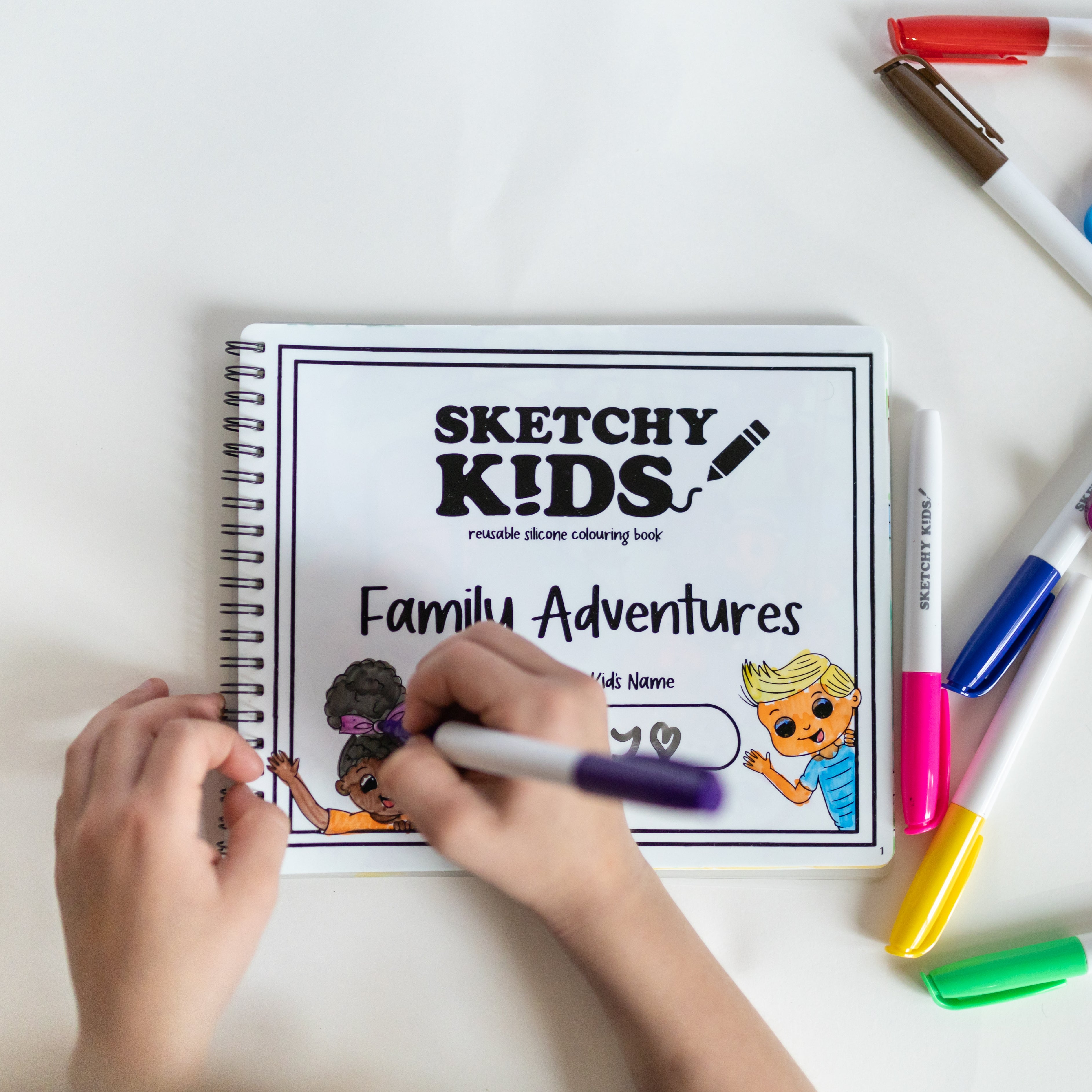 Silicone colouring book Australia