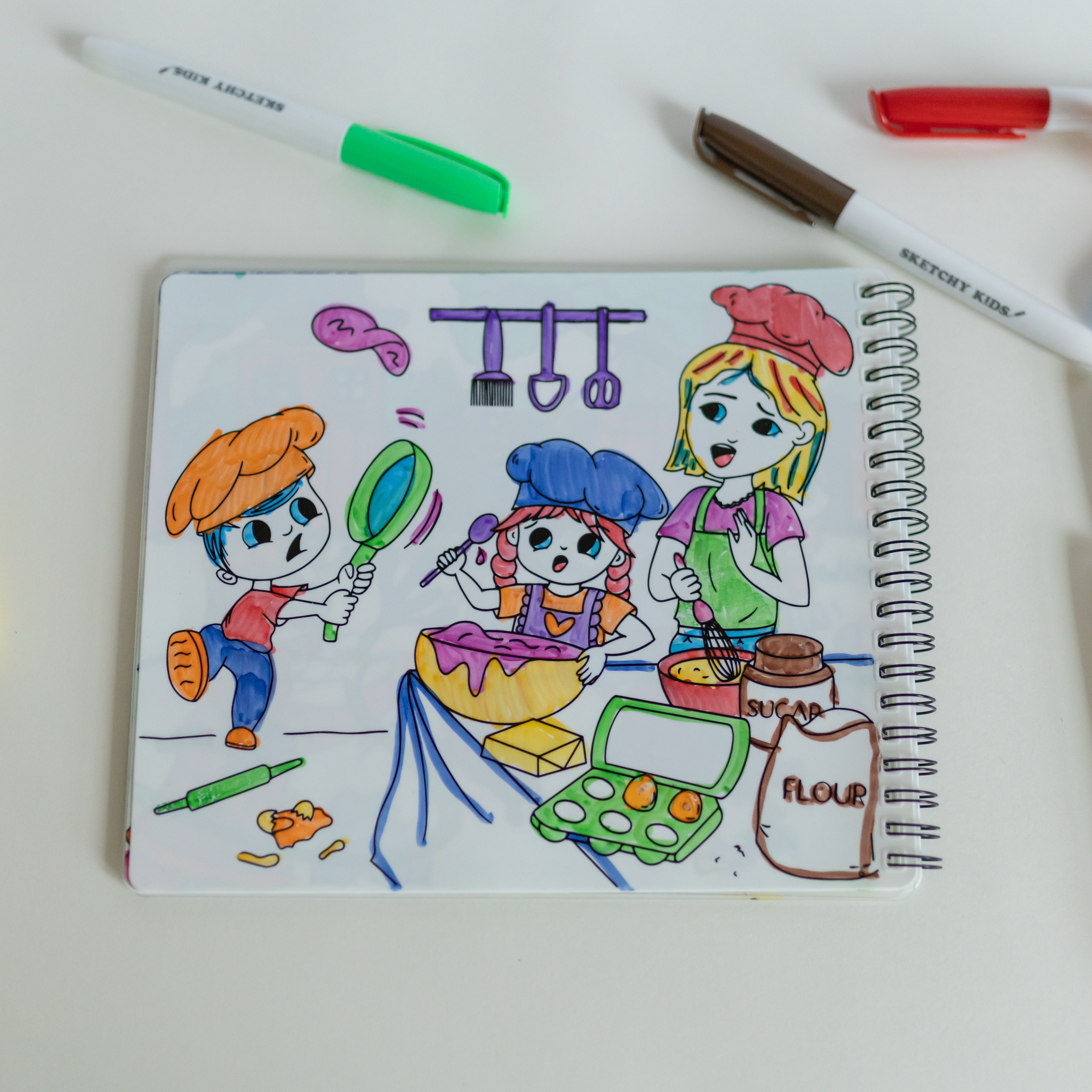 Silicone colouring book Australia