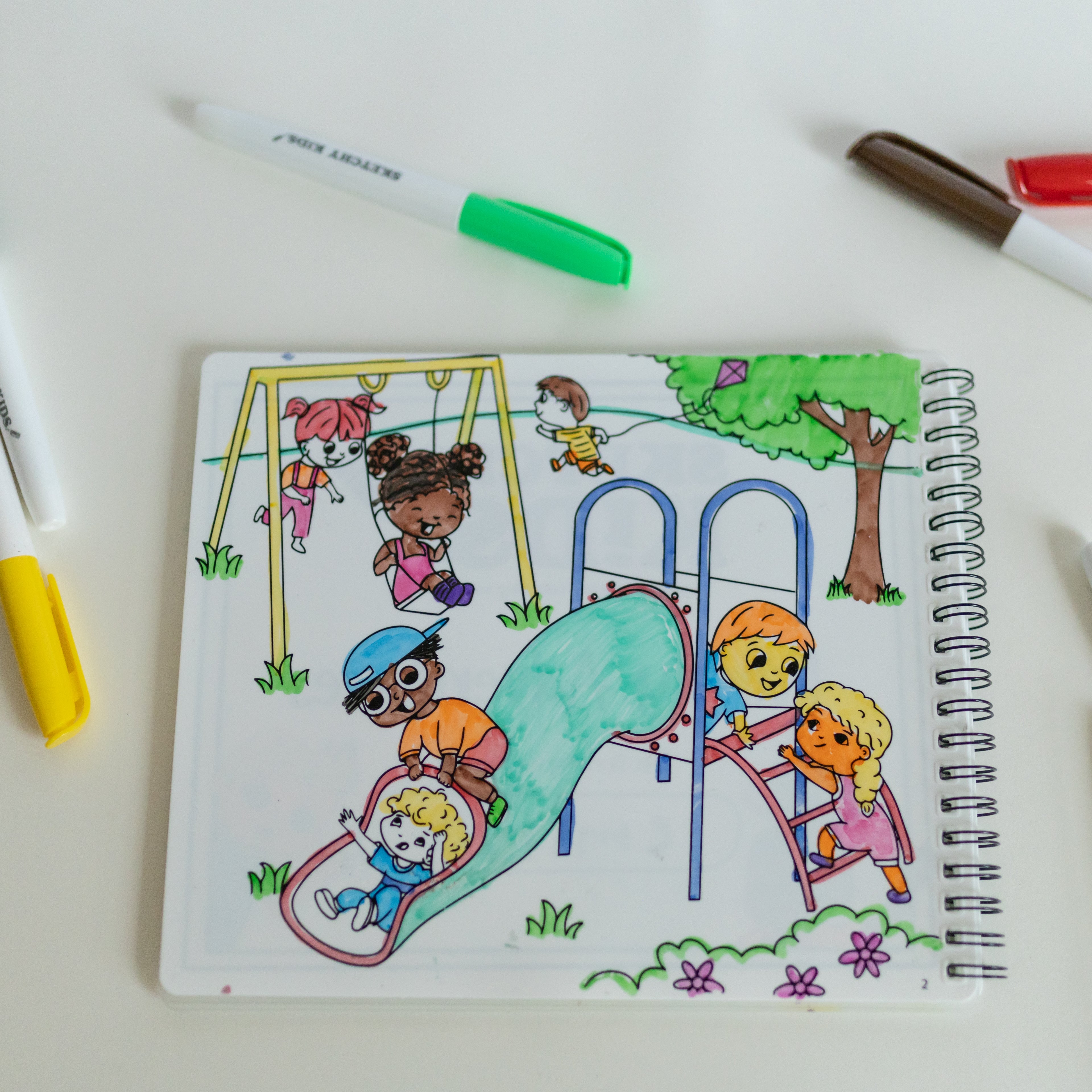 Silicone colouring book Australia