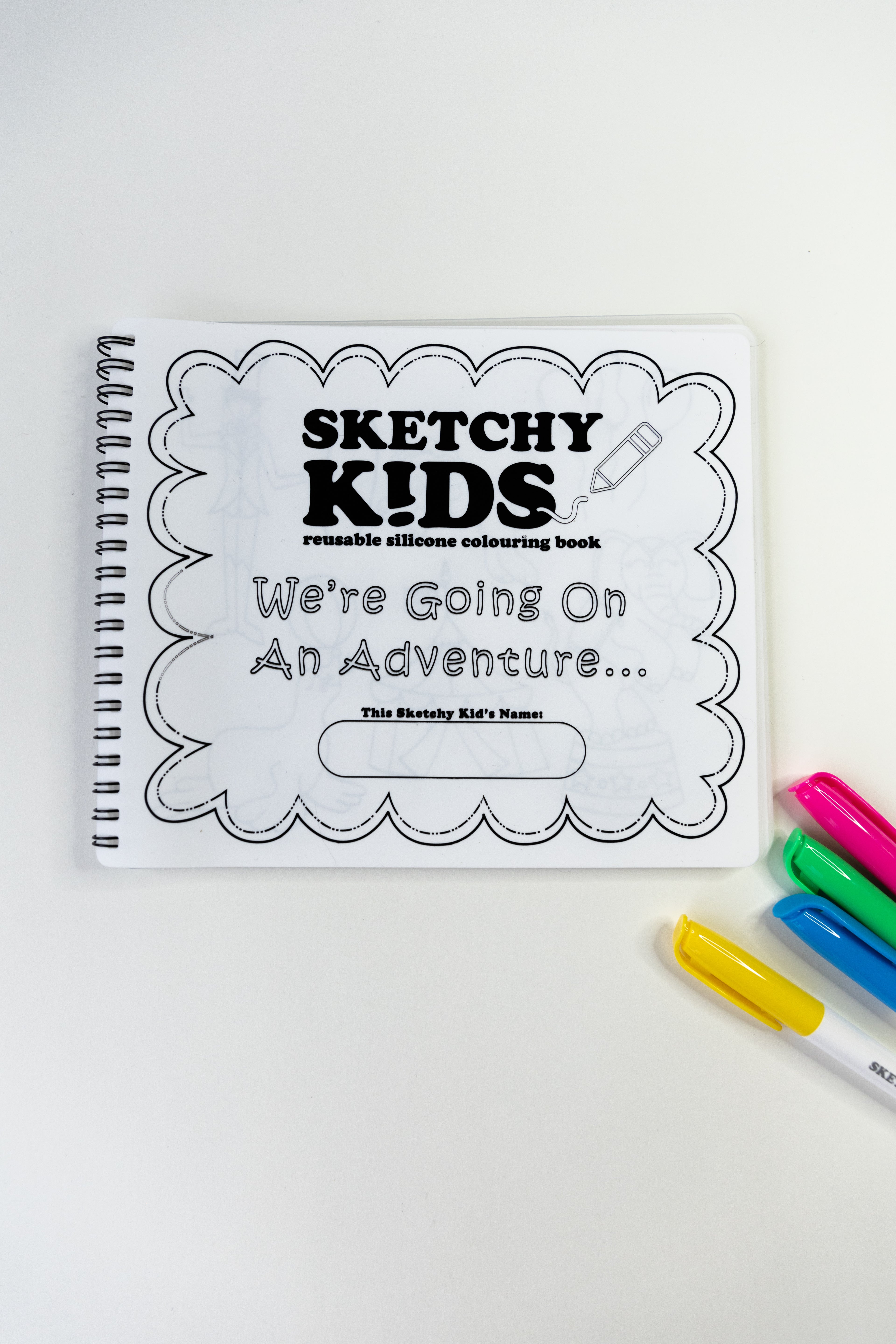 Reusable colouring book for kids.
Silicone colouring book Australia.