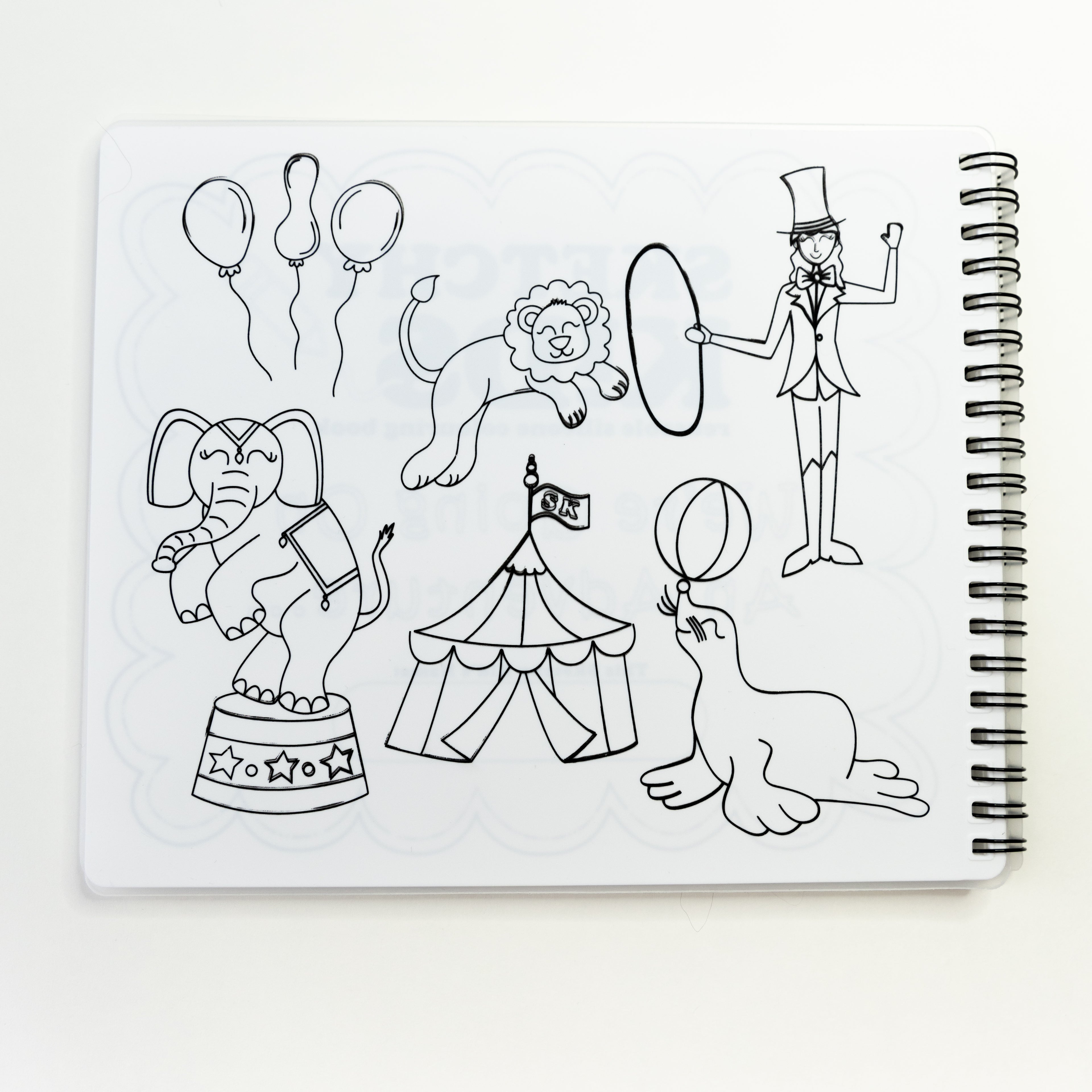 Reusable colouring book for kids.
Silicone colouring book Australia.