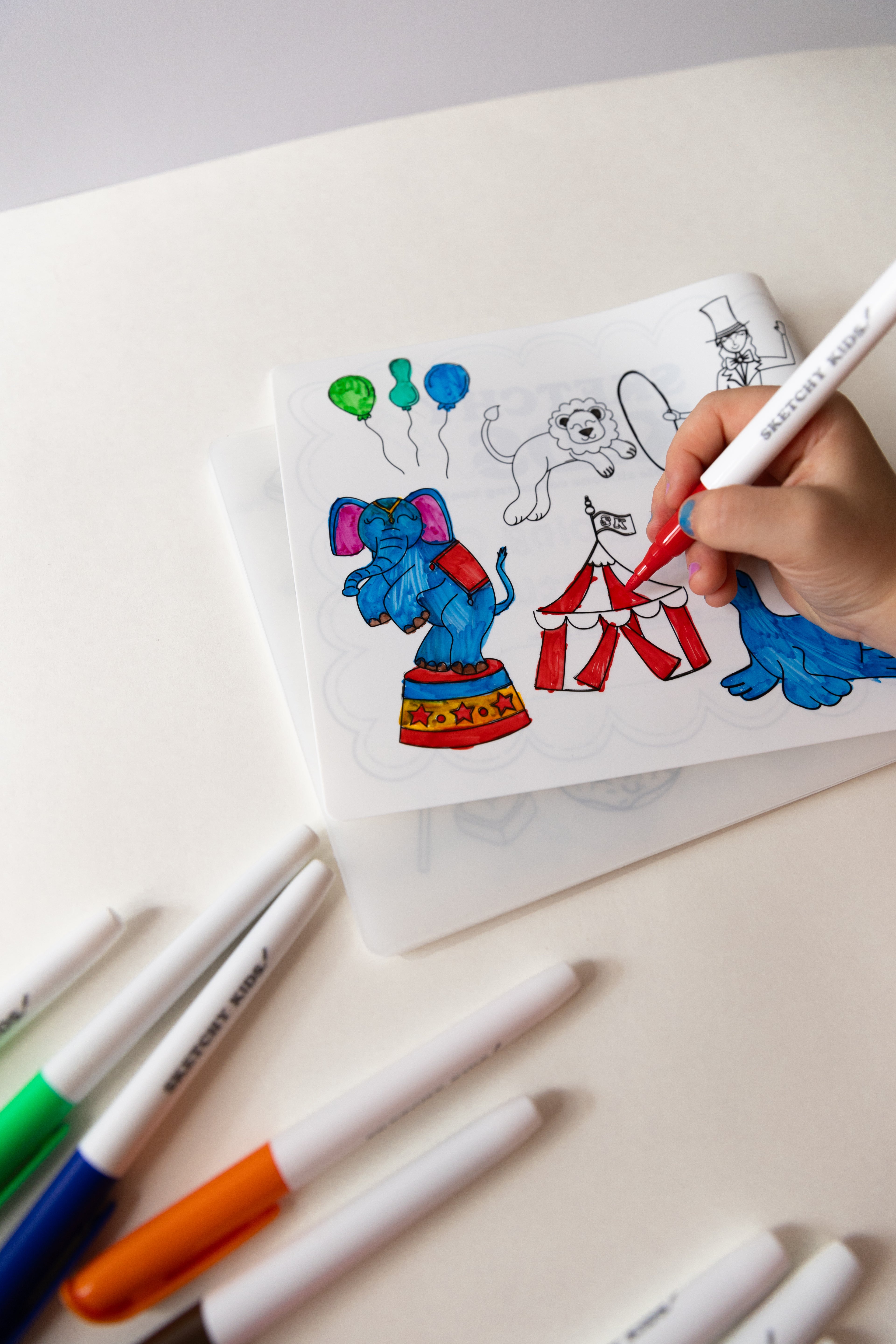 non toxic vibrant markers