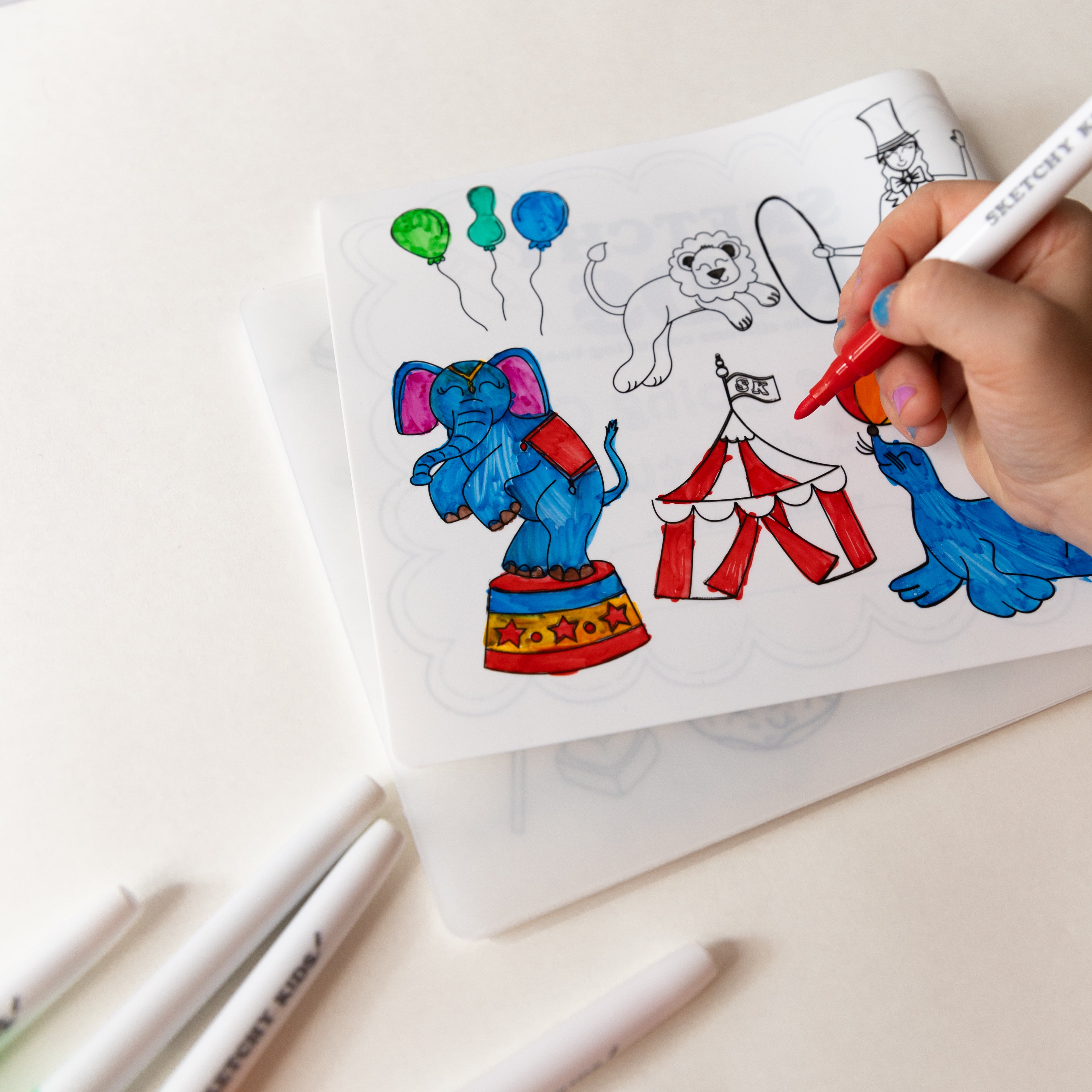 Reusable colouring book for kids.
Silicone colouring book Australia.