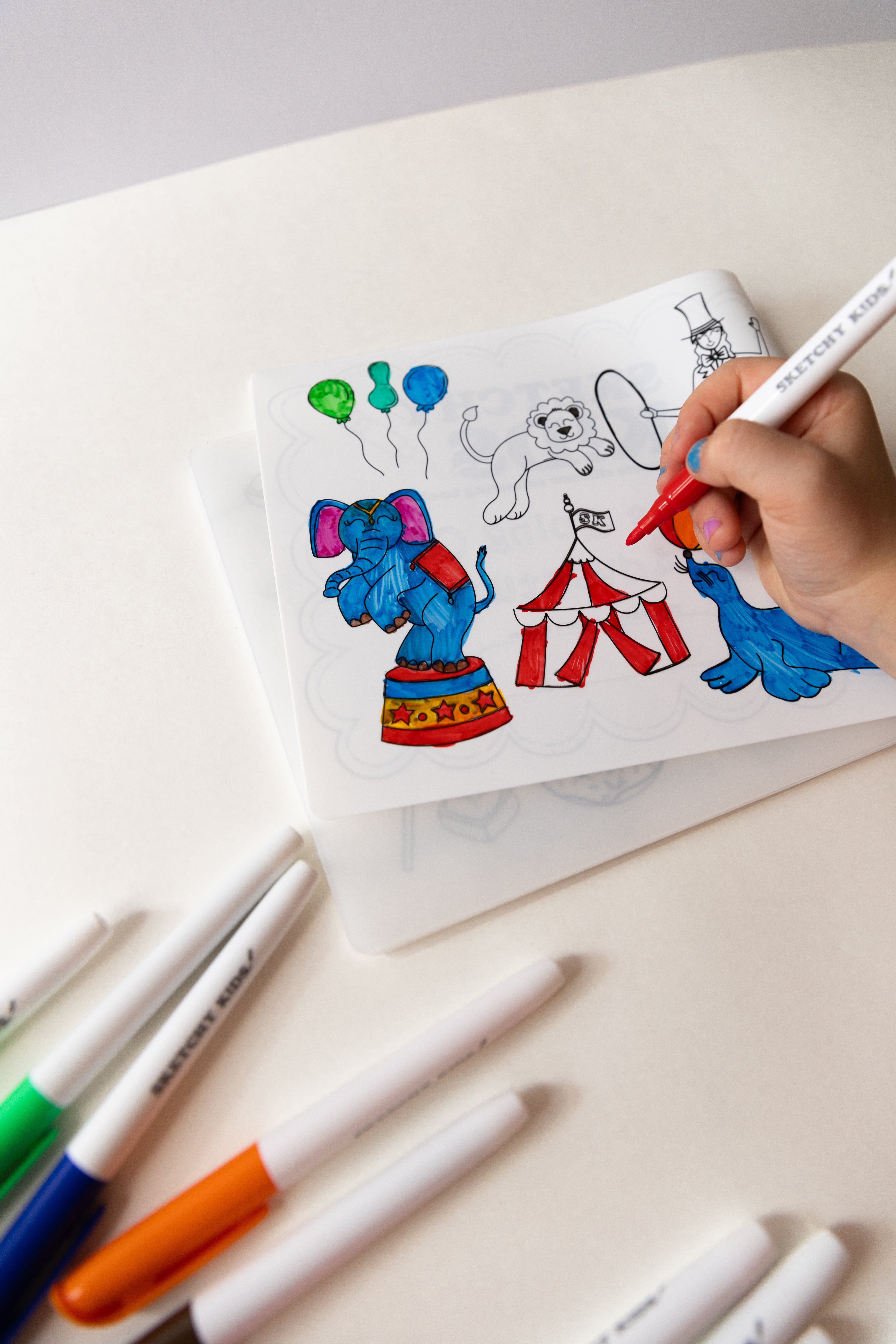 Reusable colouring book for kids.
Silicone colouring book Australia.