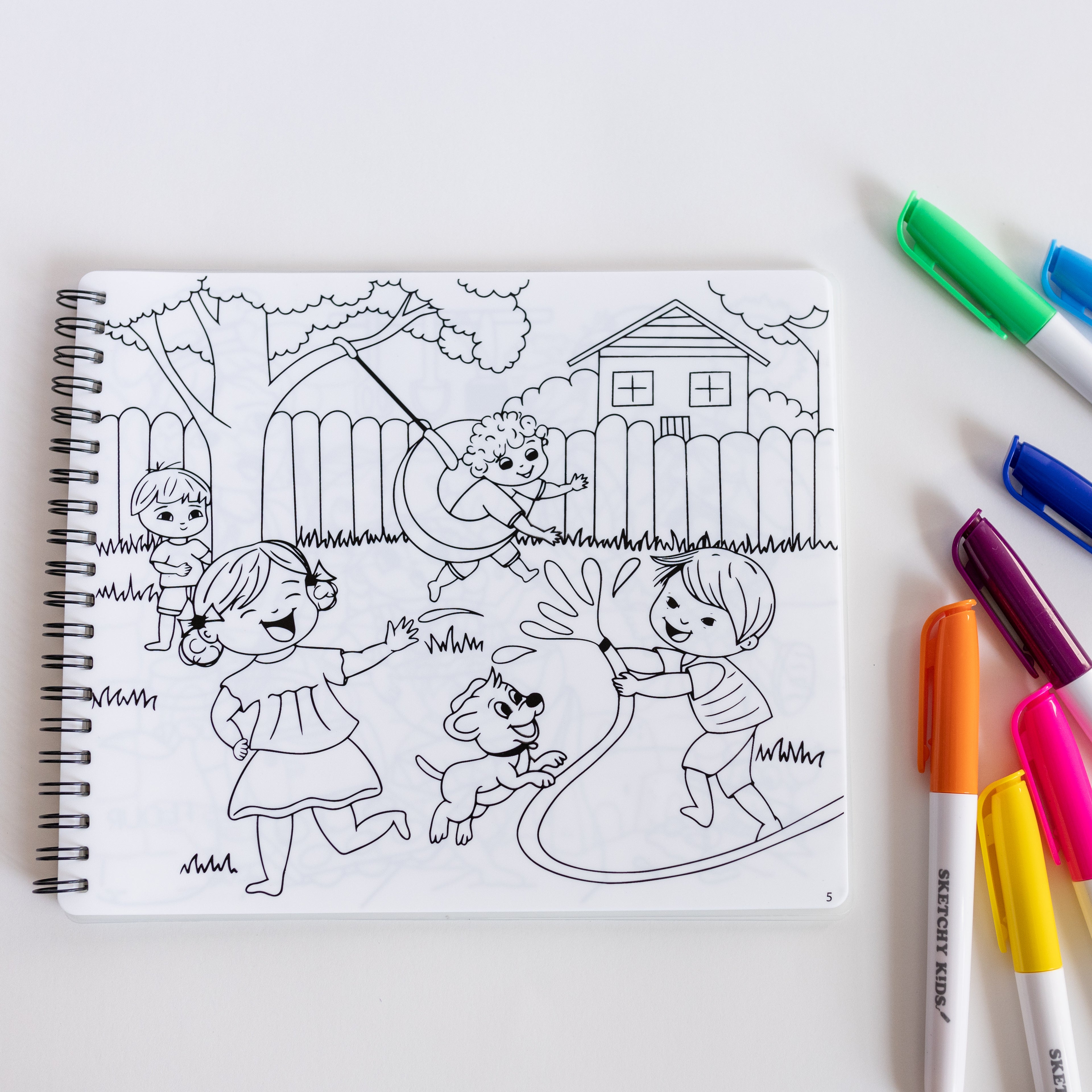 Silicone colouring book Australia