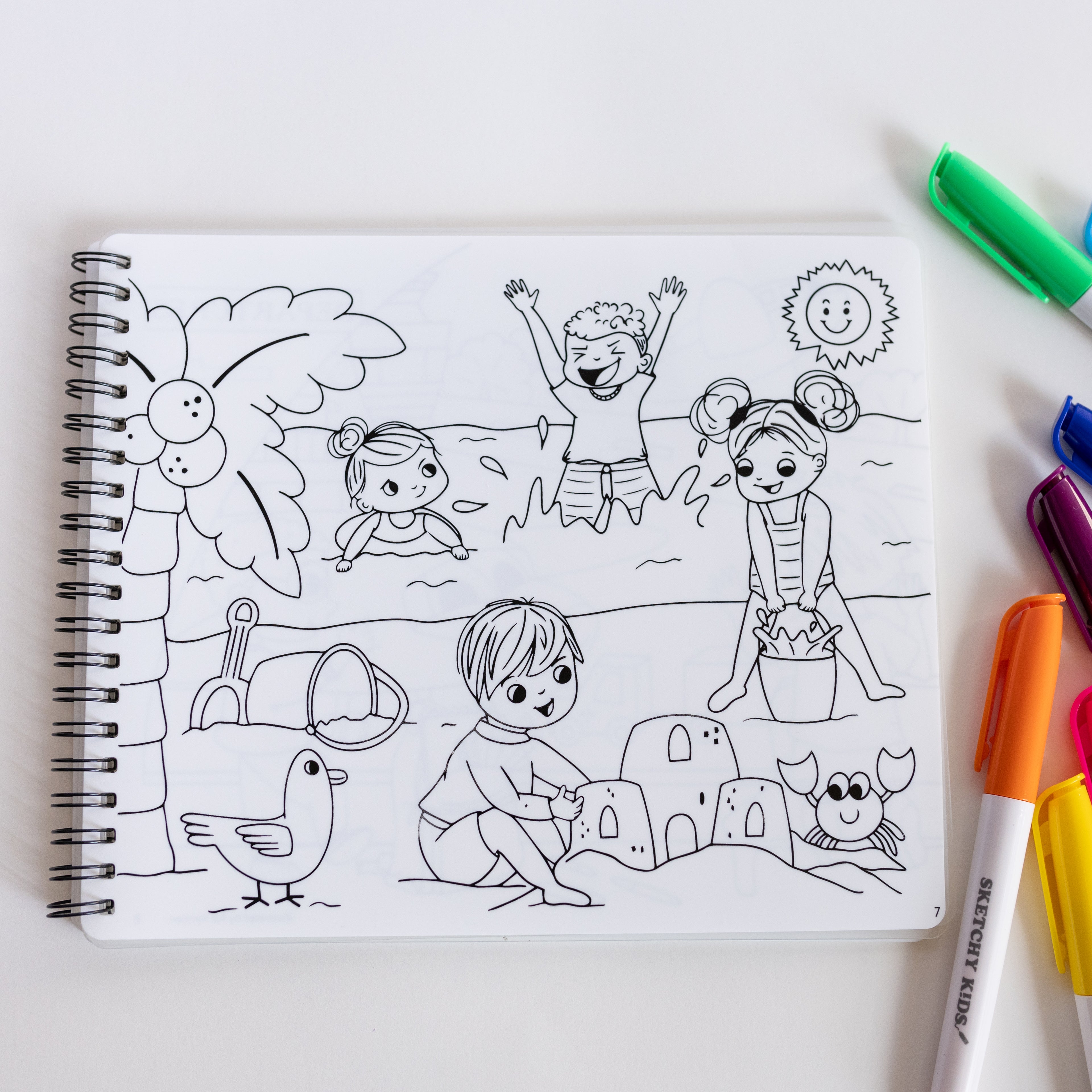 Silicone colouring book Australia