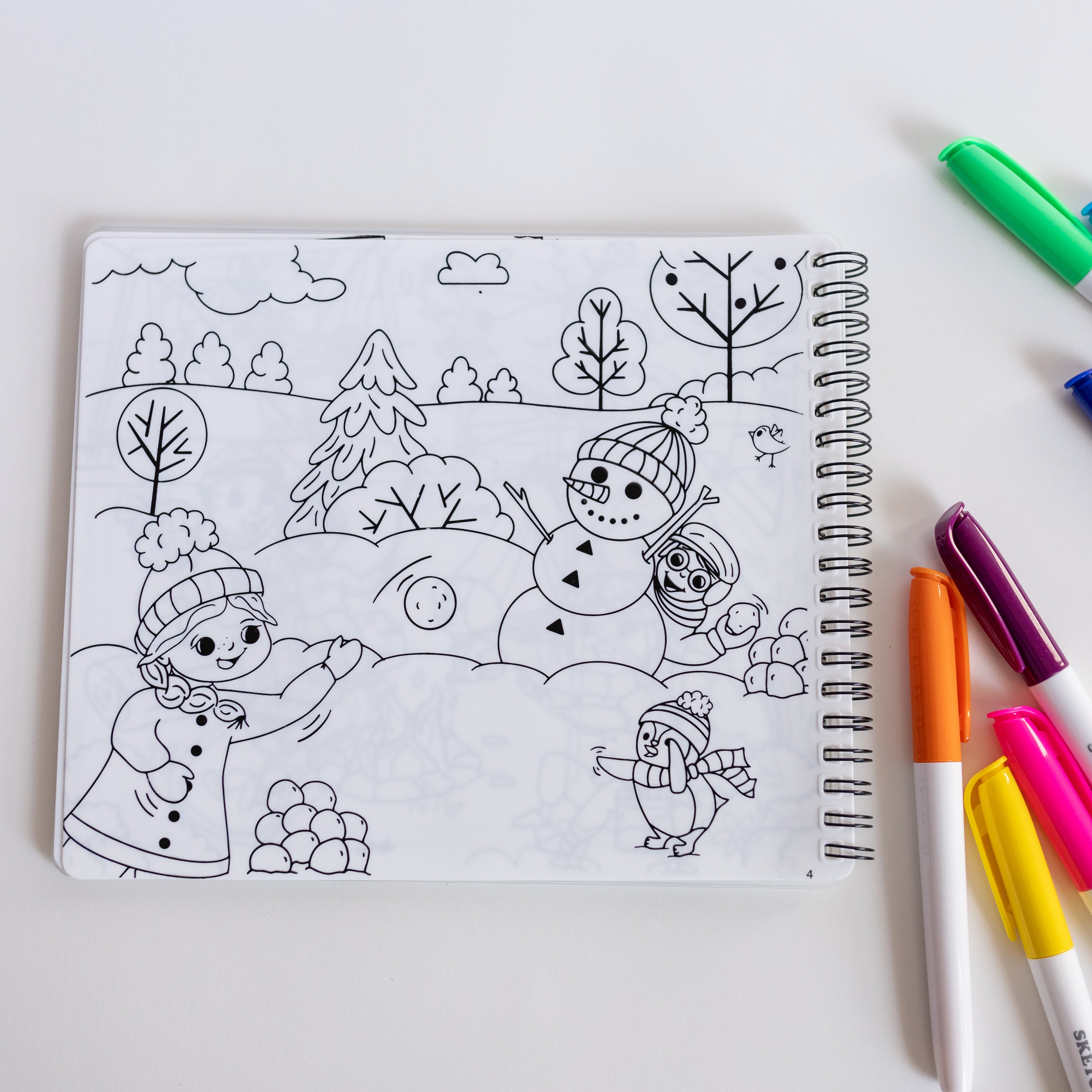 Silicone colouring book Australia