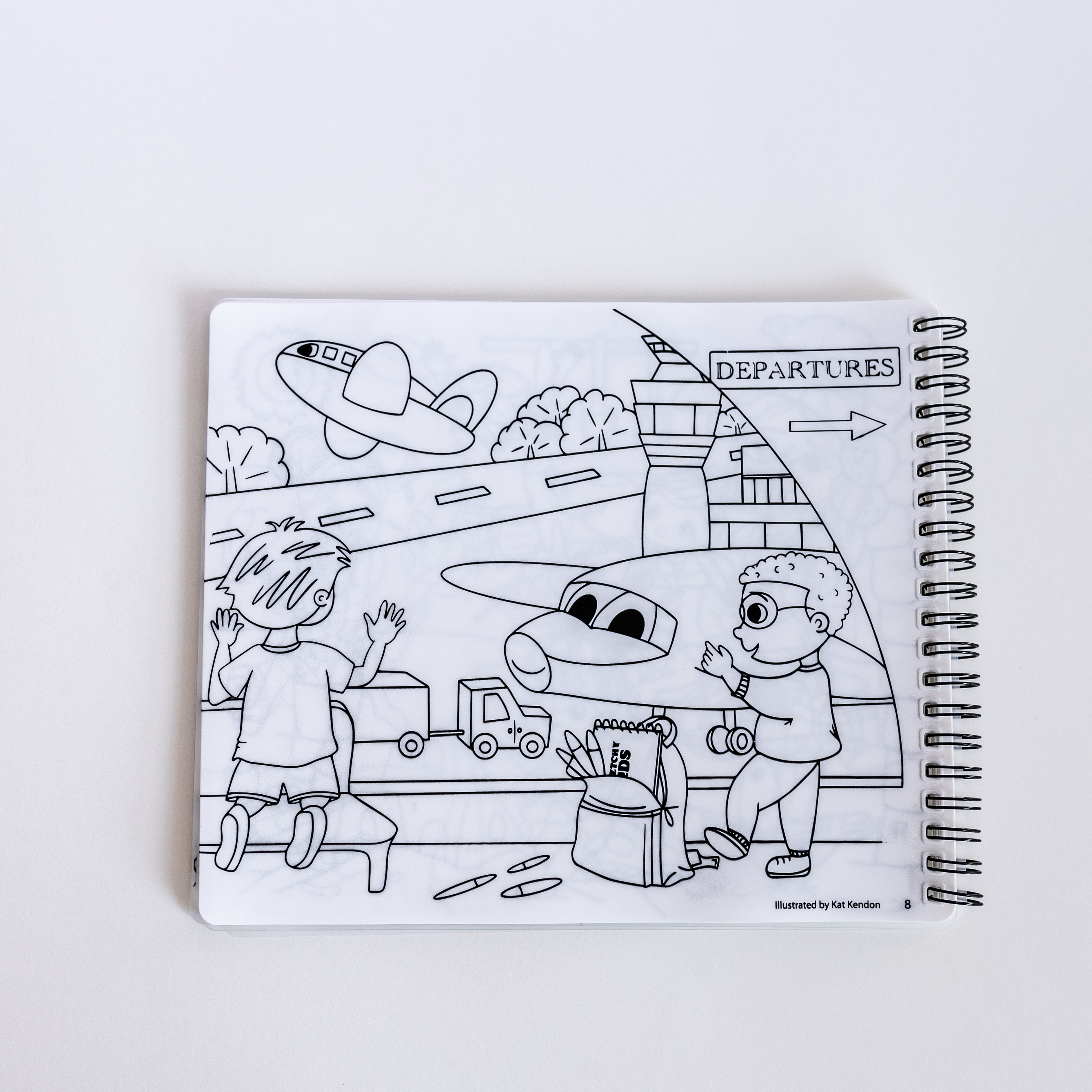 Silicone colouring book Australia