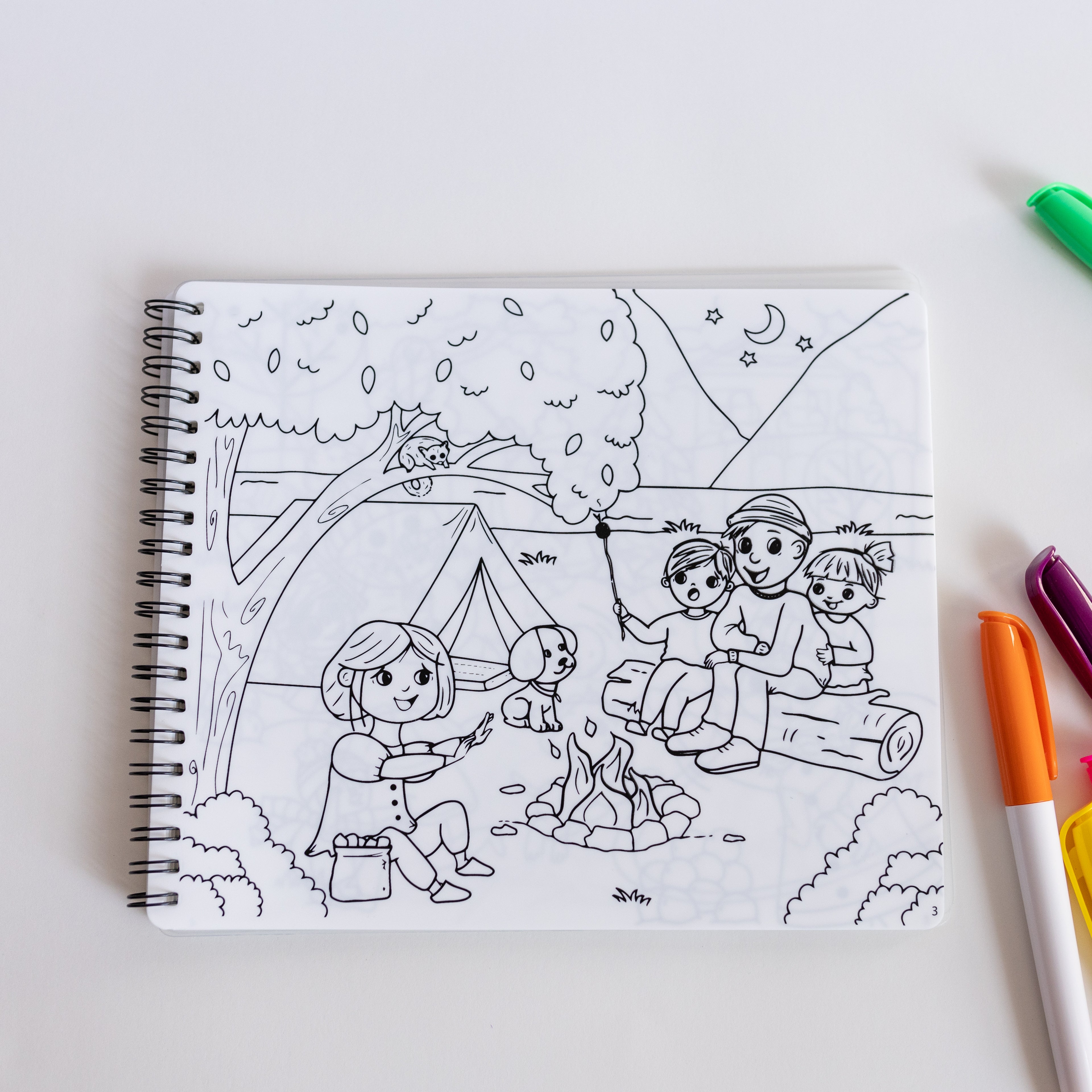 Silicone colouring book Australia