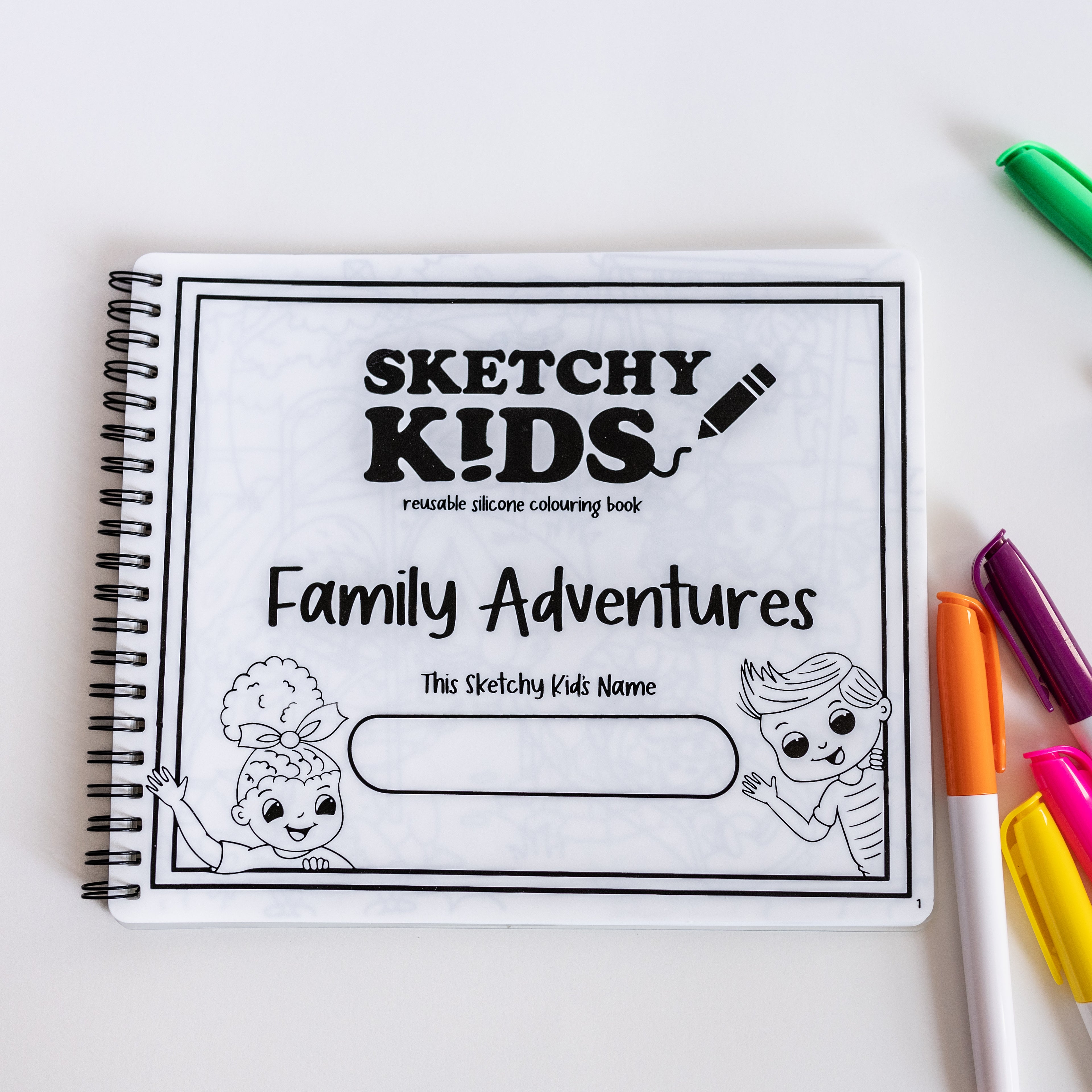 Silicone colouring book Australia