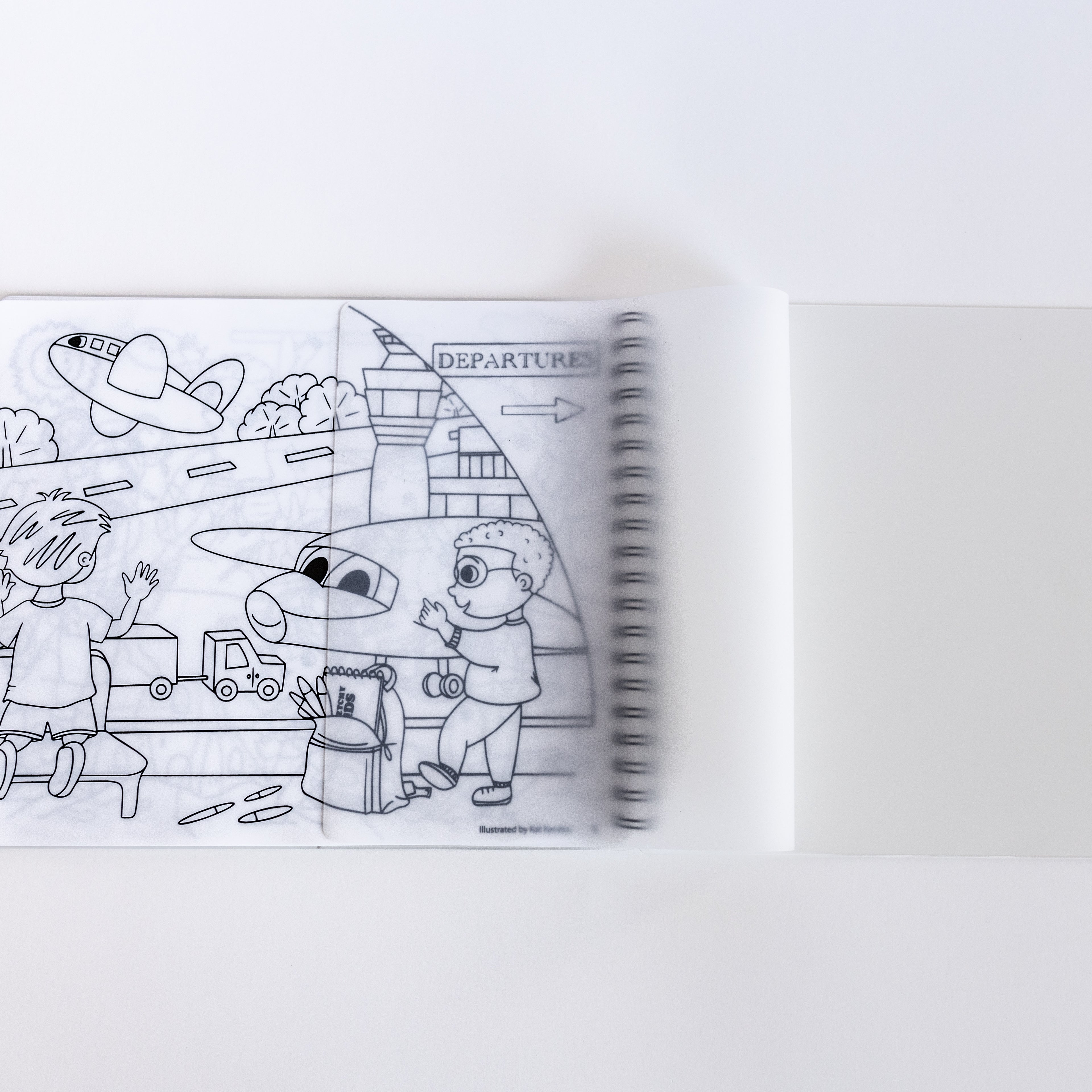 Silicone colouring book Australia