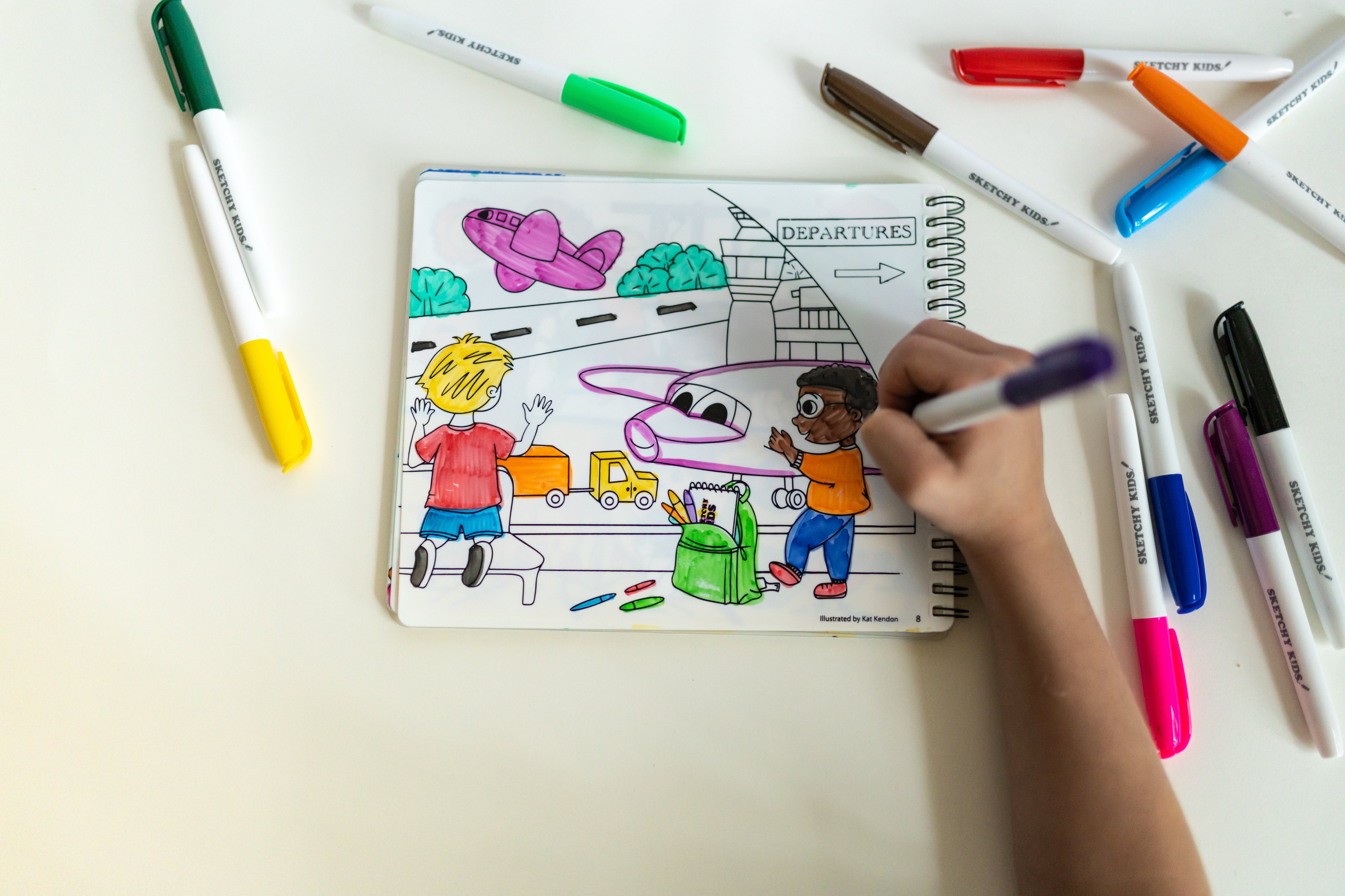 Silicone colouring book Australia
