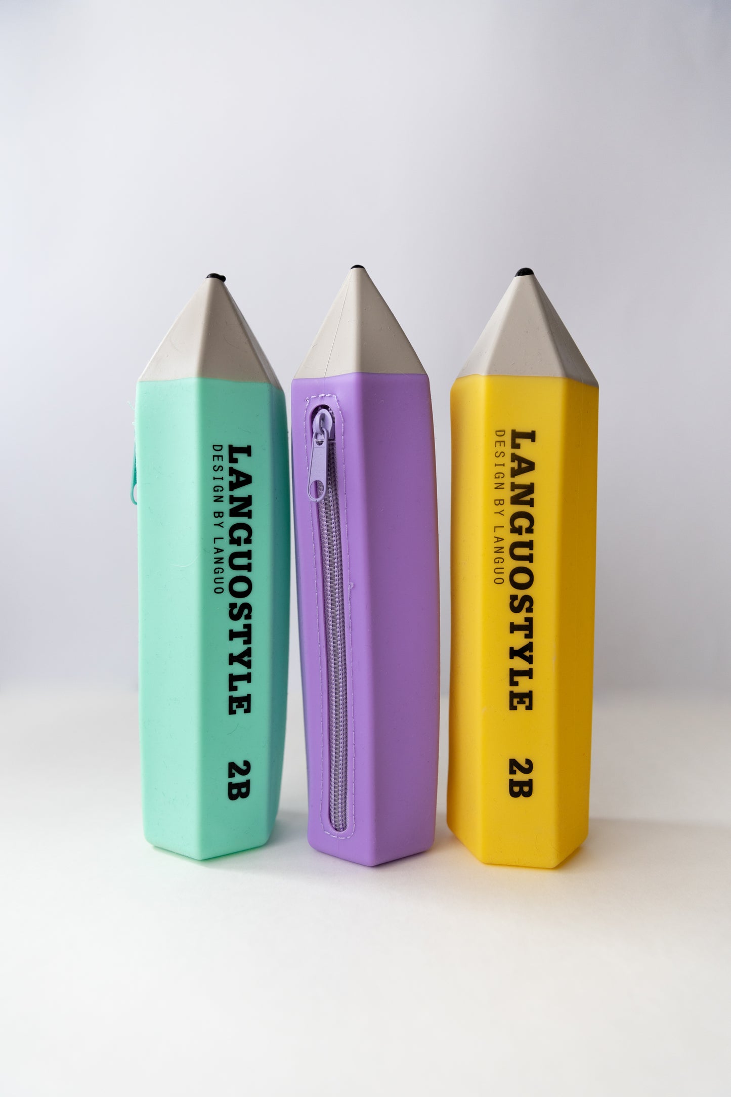 Silicone Pencil Shaped Pencil Case