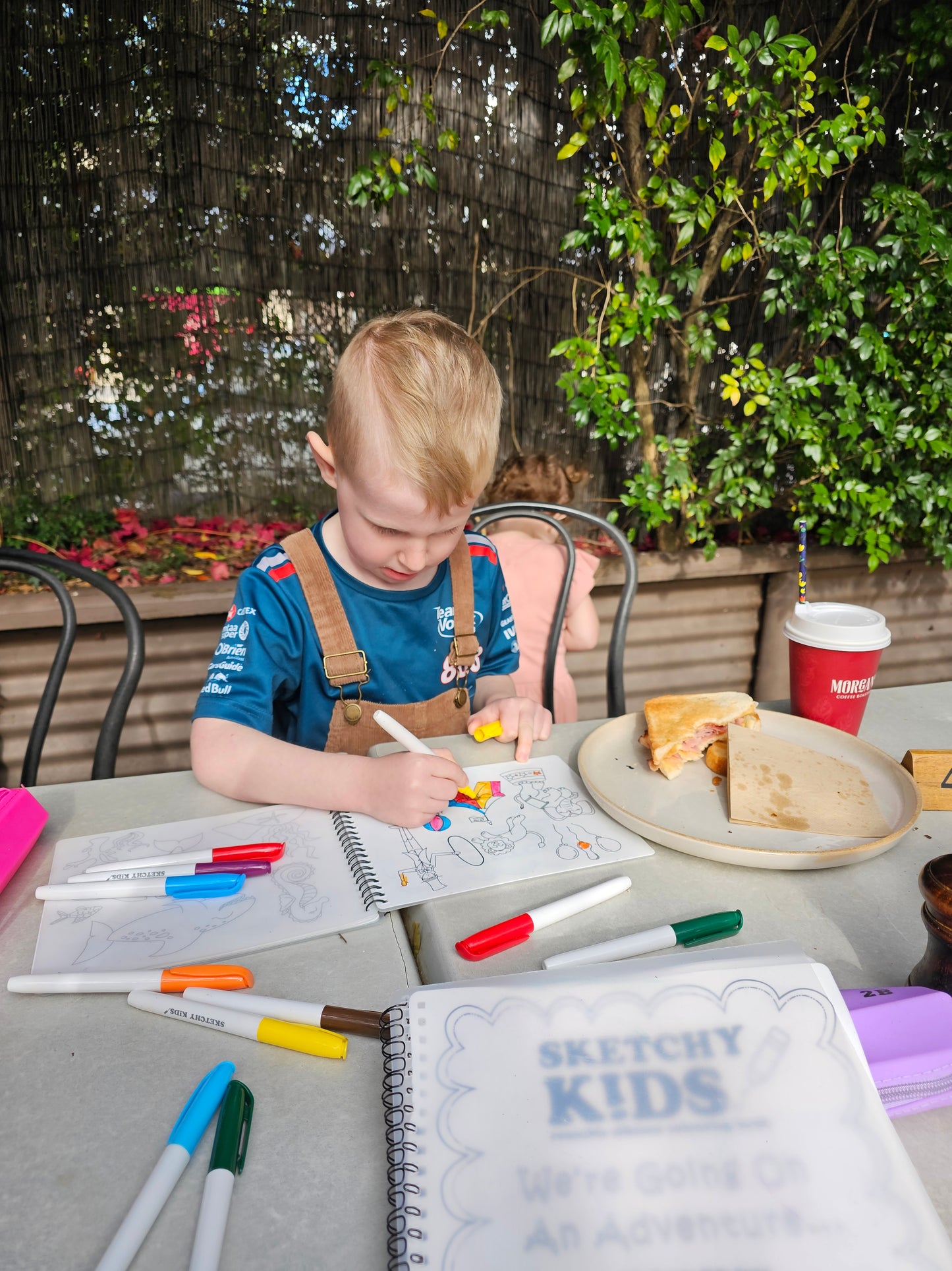 'We're Going On An Adventure' Reusable Colouring Book